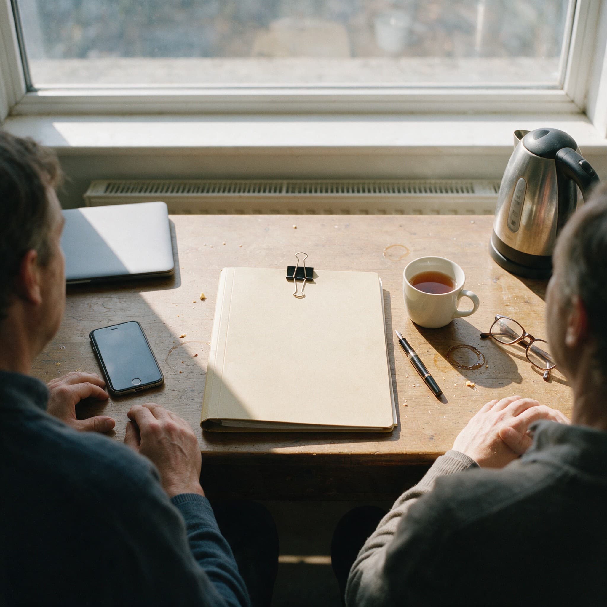 A conveyancer beginning work on a Home Panel matter with the onboarding pack already to hand